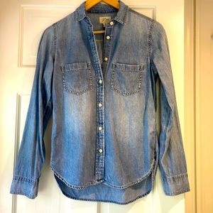 Jcrew denim shirt